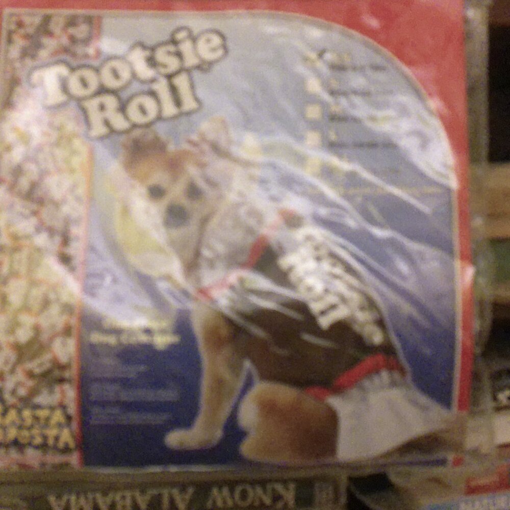 Small Dog  Costume Tootsie Roll XS